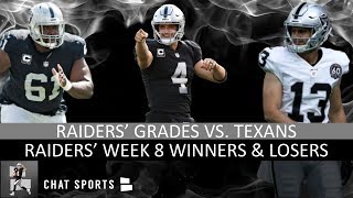 Raiders vs. texans recap, grades, winners & losers after oakland lost
27-24. the were in control of this game for first 3 quarters and
it’s a tou...