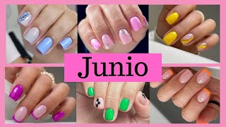 Tendencias en Uñas 2024 para JUNIO/Recopilación de diseños de uñas/Nail Art Ideas