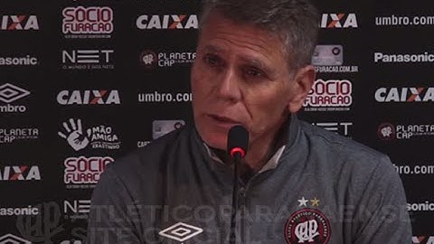 Entrevista pós-jogo: Atlético Paranaense 1x0 Santos - Paulo Autuori