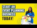 Event planning for beginners  how to start an event planning business