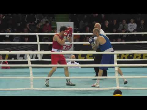 (69kg) Georgian Boxing FINAL17-11-2019 RED  Eskherkhan MADIEV Tbilisi VS BLUE  Laha GURULI  Rustavi.