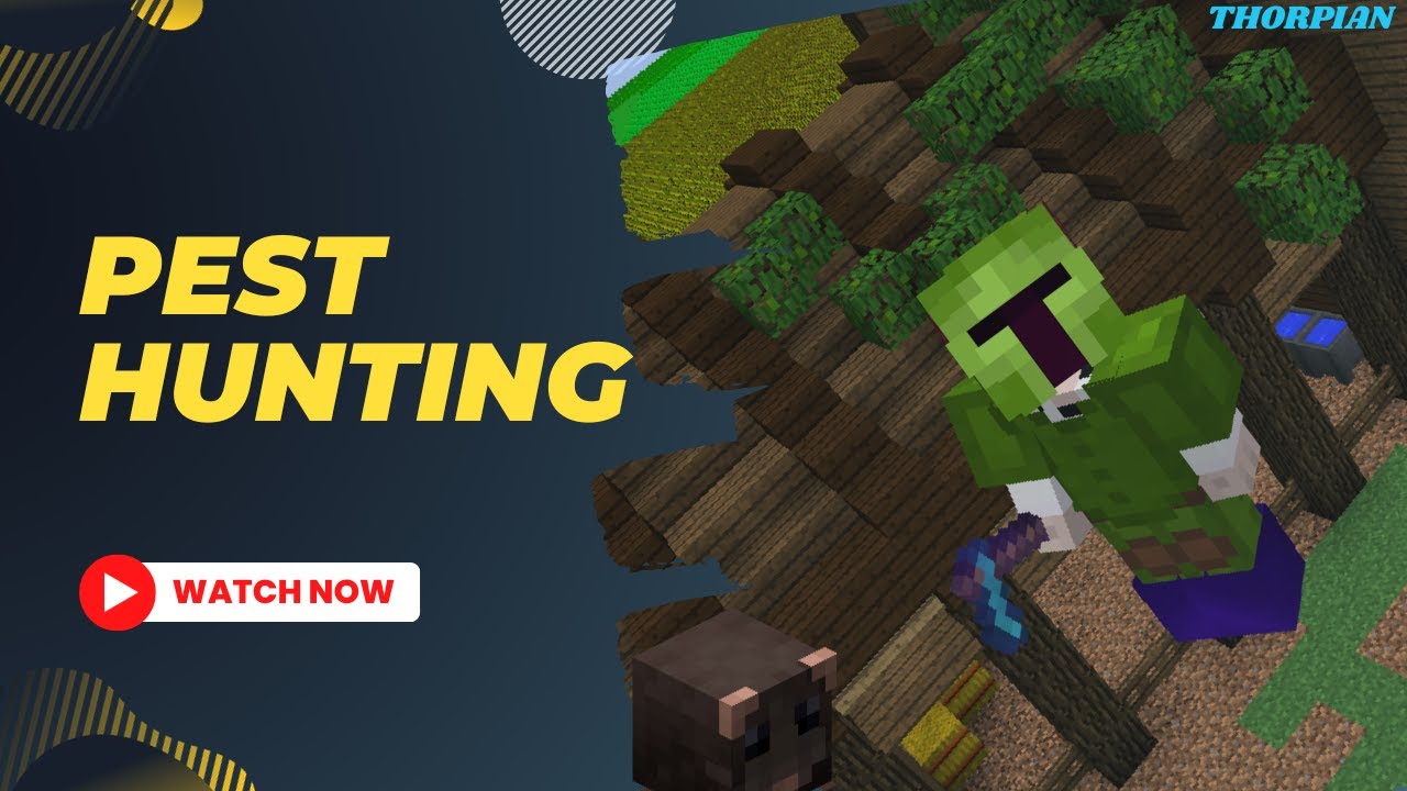 Hypixel Pest Hunting (NEW UPDATE) - YouTube