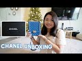 chanel tall boy bag unboxing! vlogmas day 24-25