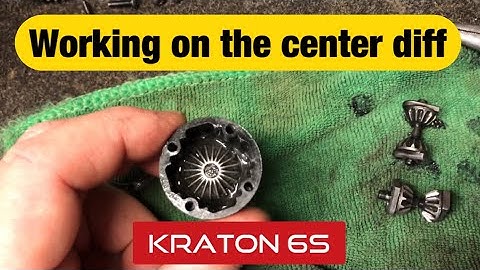 Kraton 6s differential teardown and repair. Pt 1