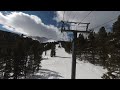 Chair Lift Snow Skiing Breckenridge Colorado Feb 2020  VR180 VR 180 3D Virtual Travel Sports Ski sa2