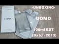 Unboxing Uomo by Ermenegildo Zegna (2013 batch)