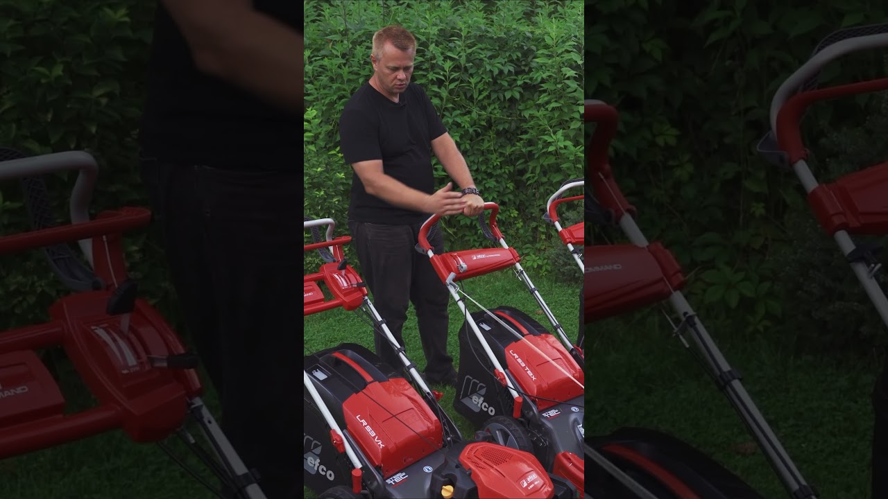 Автоматическая воздушная заслонка на газонокосилке 