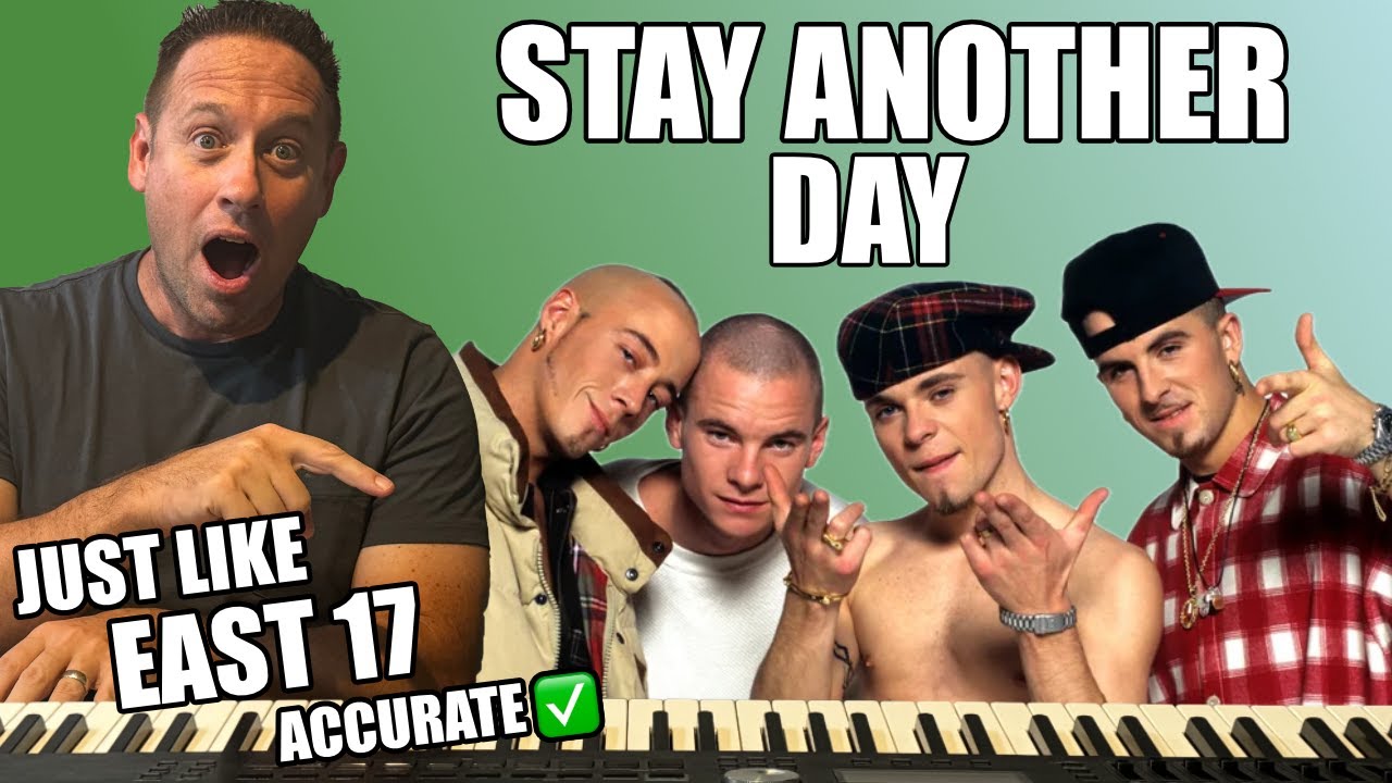 Learn To Play Piano | Stay Another Day - East 17 | Accurate Lesson | Easy Tutorial