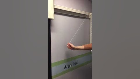 How to Operate a Standard Cellular Shade