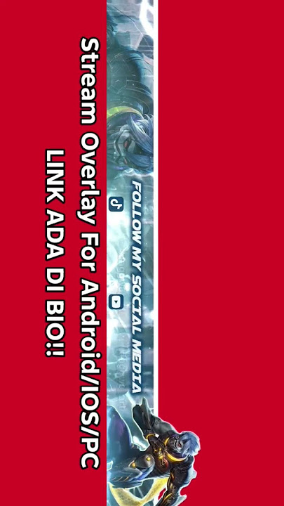 Bisa di pasang di HP maupun PC!!!Stream Overlay Hayabusa MLBB