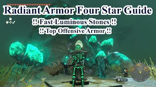 Radiant Armor Four Star Guide (Bone Weapon Proficiency) in Zelda Tears of the Kingdom