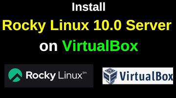 Hoe Rocky Linux 10.0 Server-editie op VirtualBox te downloaden en installeren