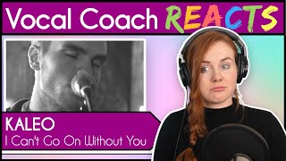 Vocal Coach reacts to Kaleo - I Can't Go On Without You (Live)