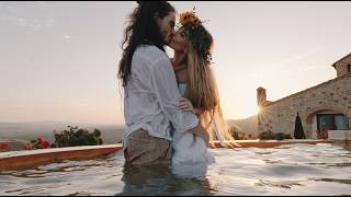 Unconventional intimate wedding - J B Castello di Velona