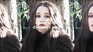 dynasty : miia - edit audio