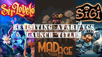 Atari Throwback - Episode 1 (Atari VCS Launch Titles Part 1)