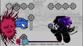 Savestate but is a Sonic and Sonic.exe cover