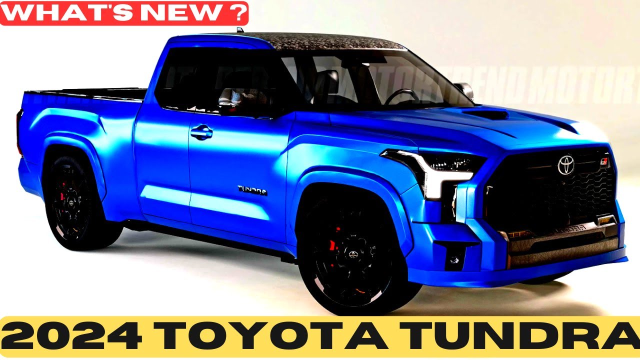 NEW 2024 toyota tundra redesign what you need to know! YouTube