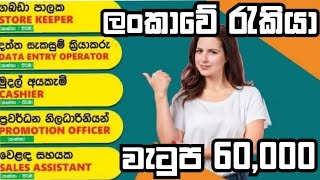 හැකියාවට රැකියාවක් රු 100,000 දක්වා වැටුප් / job vecancies in sri lanka | job vacancy 2022