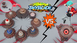 4 TIMES CONTRA O BERSERK? NESSA ÉPICA BATALHA DE BEYBLADE!