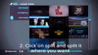 SHAREfactory: Tutorial! How to split and delete clips!