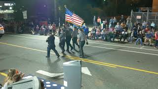 Woodbury 2018 Fall Festival Parade #1 American Legion Post #133 Honor Guard