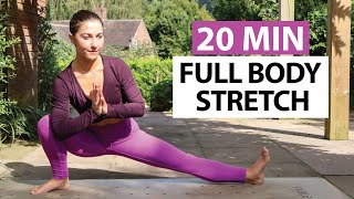 20 Min Before/After Workout Yoga Flow | Full Body Stretch Routine