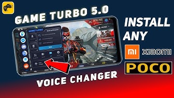 Download Game Turbo 5.0 in Any Xiaomi & Poco Device | Game Turbo 5.0 Apk Download