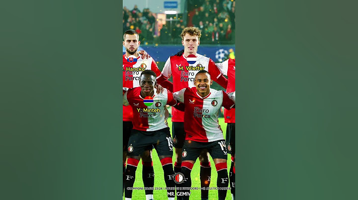 Feyenoord vs Atlético Madrid || Champions League 23/24 || Round 05 || Feyenoord Squad #feyenoord #c1
