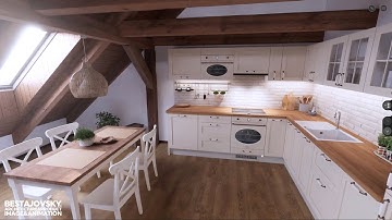 Rustic apartment - Twinmotion | Virtual tour | Unreal Engine Archviz | Walkthrough