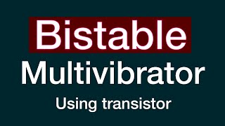 bistable multivibratör using BJT | Doovi