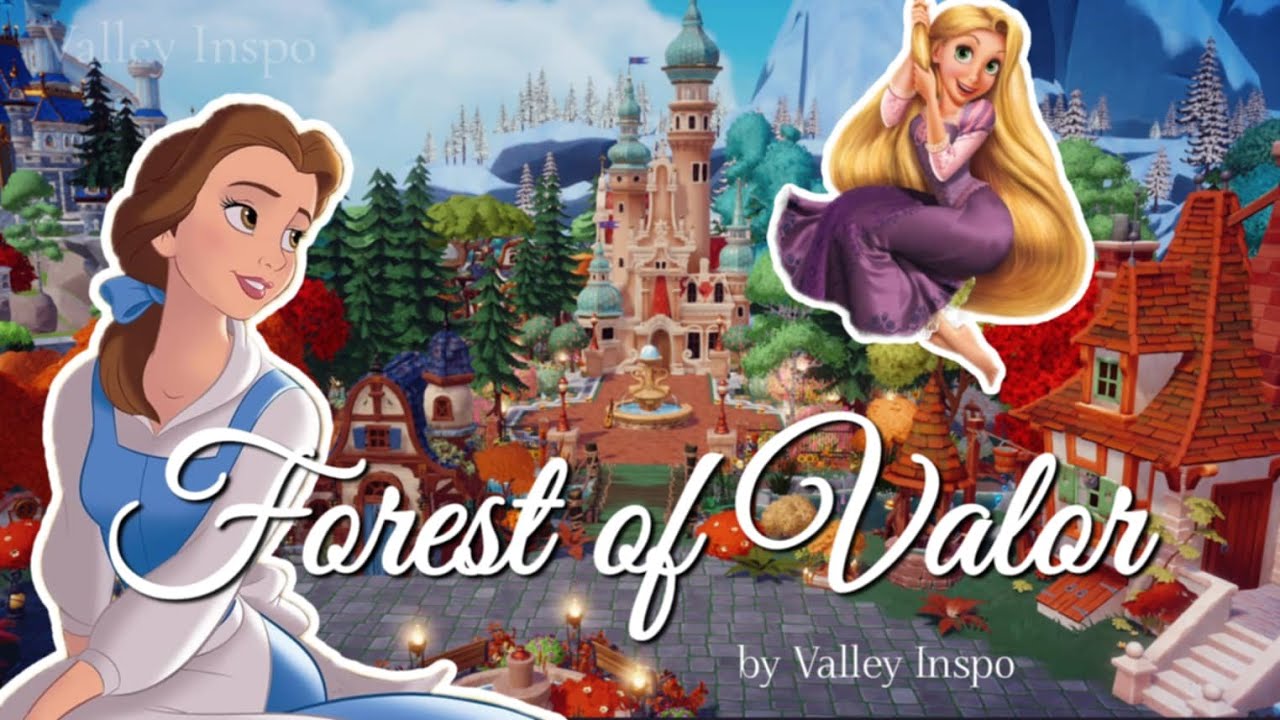 REBUILD PART 1🌲Forest of Valor👑 Beauty & the Beast🥀Corona🏰Rapunzel & Belle im Wald der Tapferkeit🌞