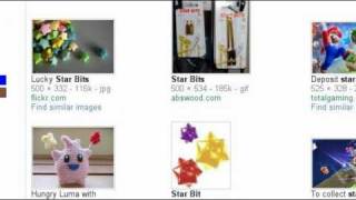 Super Google Galaxy Mario Uses Google