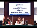 EN VIVO / Reunión de trabajo del Grupo de Amistad México-República de Corea