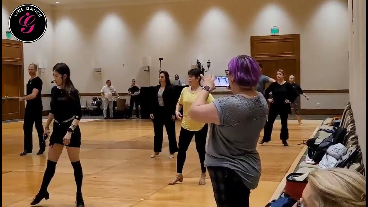 2023 UCWDC INTERMEDIATE RISE&FALL LINE DANCE YouTube