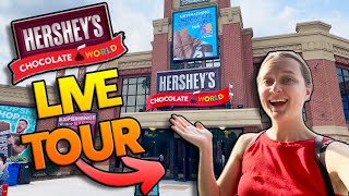 Touring Hersheys Chocolate World Shopping Characters And More