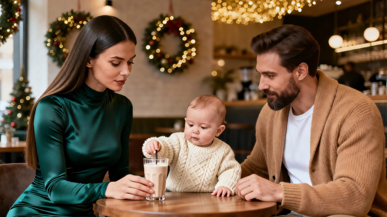 “‘Sorry, I Brought My Baby,’ She Said—His Reaction Melted Her Heart 😳”