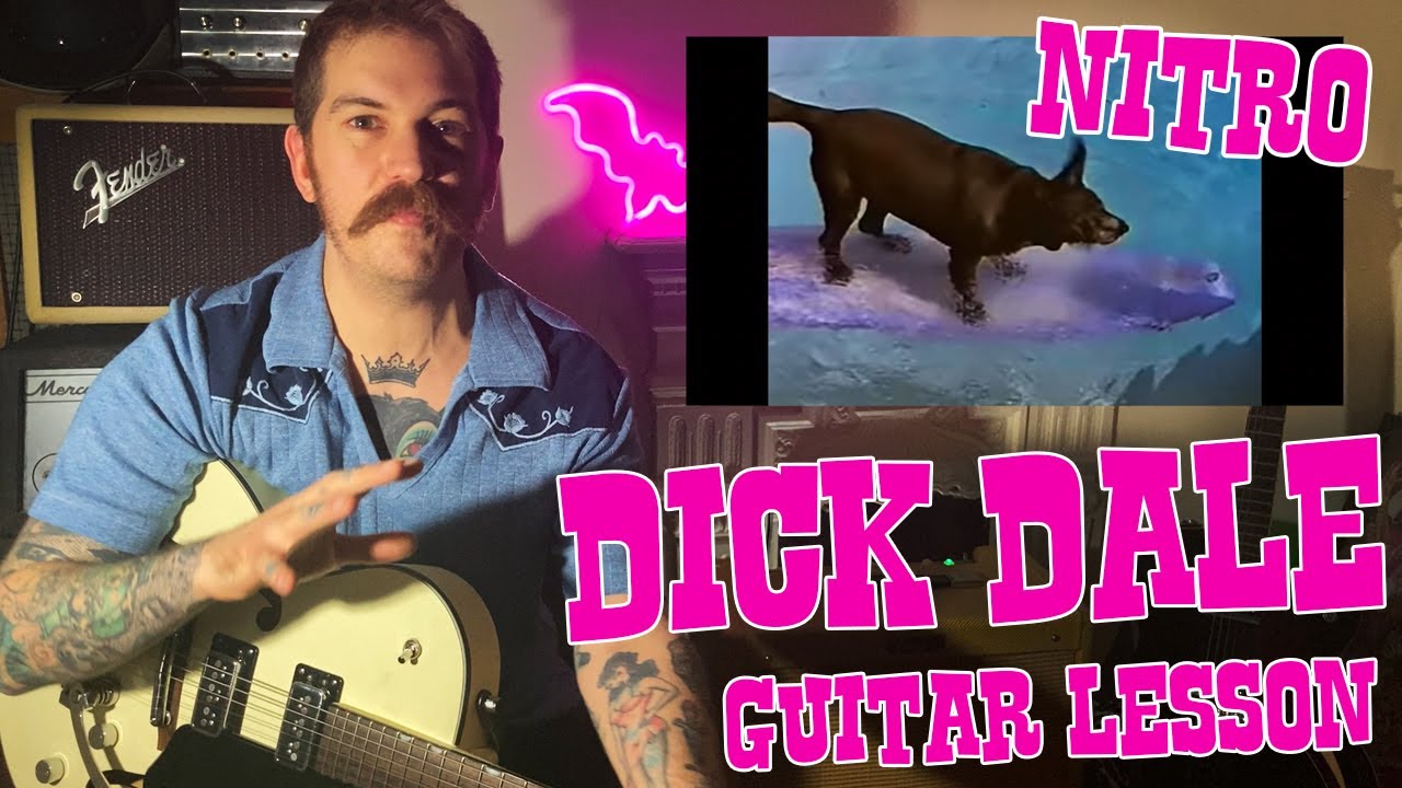 Dick Dale - Nitro - Guitar Lesson - Gretsch Rat Rod - Fender
