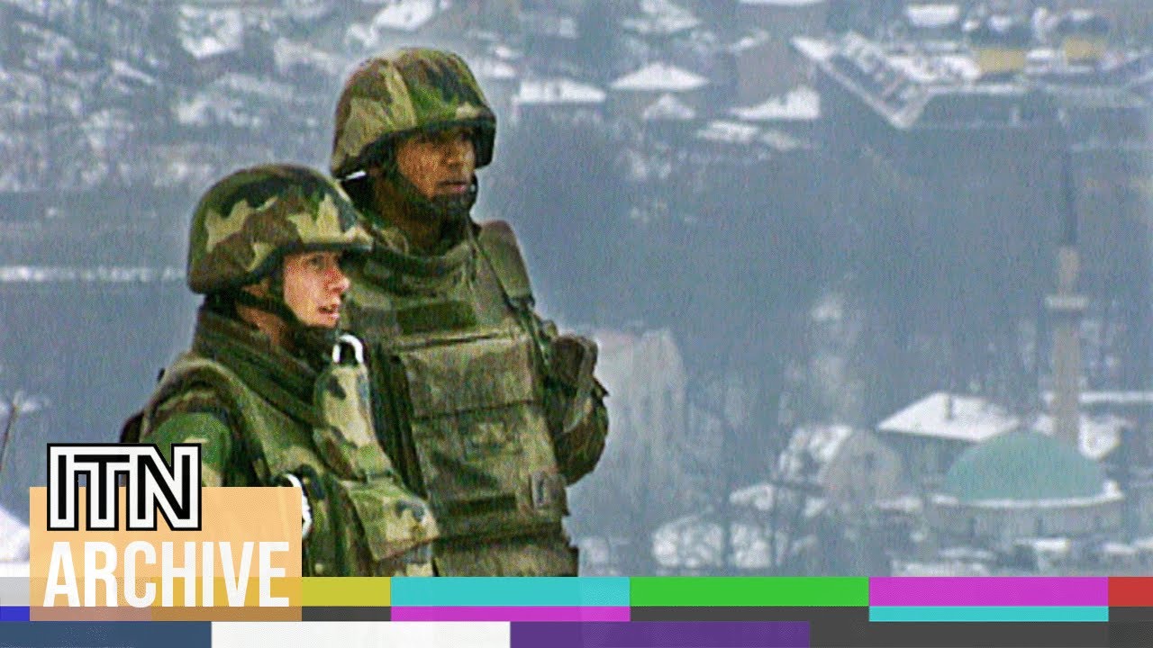 Bosnian War and the Siege of Sarajevo | Rare Footage of War's End (1995)