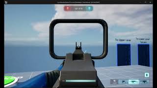 Lyra Sample Game Unreal Engine 5 - true FPS mode with Full Body Awareness no c++ solution showcase