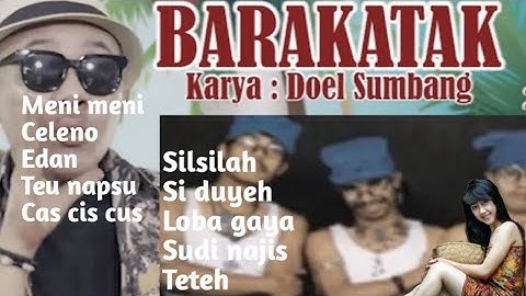ALBUM POP SUNDA BARAKATAK KARYA DOEL SUMBANG thn 90an
