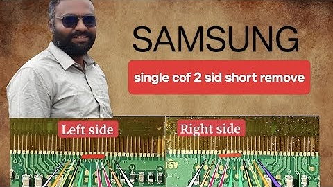 Mi 32inch display problem samsung singal cof panal ckv 2 sid short 