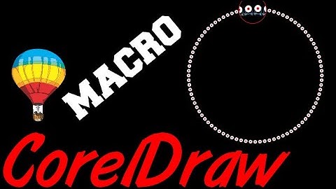 Corel Draw Tips & Tricks Macro Circles on a Curve