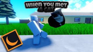 When you met a cat | Moon Animator Animation