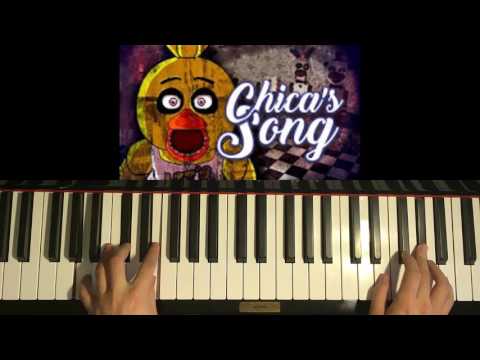 HOW TO PLAY - Five Nights At Freddy's - CHICA'S SONG - iTownGamePlay (Piano Tutorial)