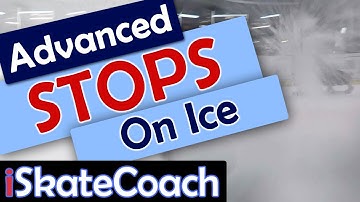 Advanced Stops for ice skaters! Fun and interesting ways to stop when figure skating!