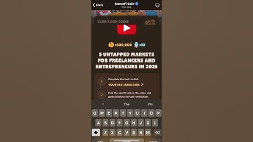 MemeFi youtube video code today 6 November | MemeFi YouTube video secret code today | #crypto