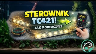 TC421 w akwarium… jak podłączyć i ustawić sterownik oświetlenia LED.