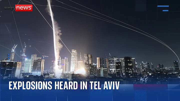 Missiles launched at Israel from Iran with explosion heard in Tel Aviv