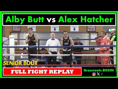 Alby Butt vs Alex Hatcher - FULL FIGHT - Guildford City Boxing Amateur ...
